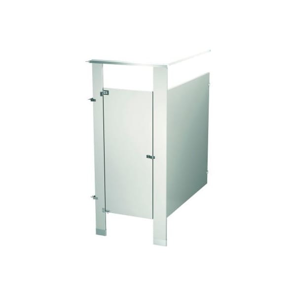 Bradley Bradley Powder Coated Steel 36" Wide Complete In-Corner Compartment, Glacier Blue - IC13660-GLB IC13660-GLB - main
